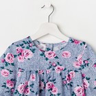 Платье «Весна», цвет синий, рост 104 см - Фото 2