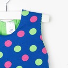 Платье «Милаша» для девочки, цвет синий, рост 92 см - Фото 2