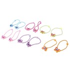 резинка для волос цветочная "Прозрачная" бабочка (набор 2 шт) - Фото 2