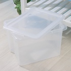 Контейнер для хранения Porter, 21 л, 43×32×27 см, с крышкой, прозрачный - Фото 9