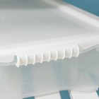 Контейнер для хранения Porter, 8 л, 41×31×11 см, с крышкой, слоновая кость - Фото 3