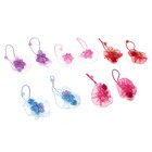 резинка для волос "Маленькая модница" ткань цветочек бантик (набор 2 шт) - Фото 2