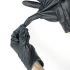 Перчатки нитриловые неопудренные Black sapfir, размер XL, 50 шт/уп, цвет чёрный, цен за 1 шт. - Фото 3