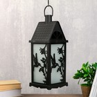 Ночник с эффектом огня "Колибри" 21хLED черный 13,5х13,5х38 см RISALUX - фото 20941264