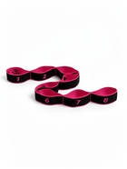 Эспандер-лента эластичная с захватами, 90×4 см, MEDIUM, цвет розовый - Фото 4
