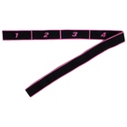 Эспандер-лента эластичная с захватами, 90×4 см, MEDIUM, цвет розовый - Фото 5