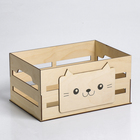Ящик для хранения «Кот», 300 × 150 × 200 мм - Фото 3