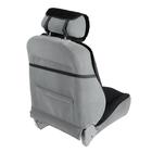 Накидка на переднее сиденье, велюр, размер 55×150 см, черный - Фото 3