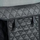 Накидка на переднее сиденье, велюр, размер 55×150 см, черный - Фото 5