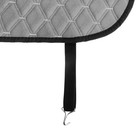Накидка на переднее сиденье, велюр, размер 55 х 150 см, серый - фото 8807815