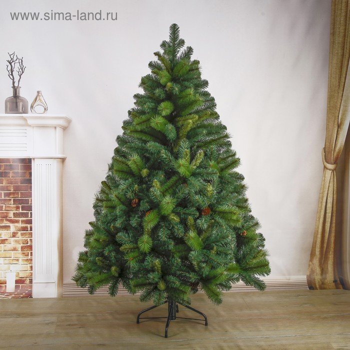 Ель искусственная "Байкальская" 180 см, d нижнего яруса 125 см, 962 ветки - Фото 1