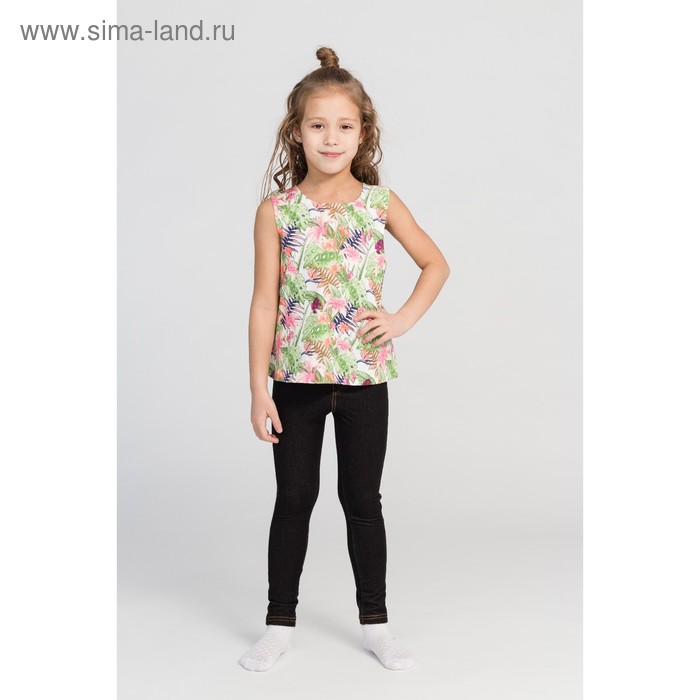 Блузка для девочки, разноцветный, рост 140 см - Фото 1