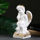 Фигура "Ангел на Пьедестале" белый 25х14х12см - Фото 4