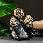 Фигура "Ангел сидя" бронза 18х14х12см - Фото 4