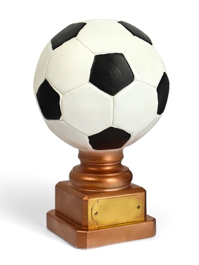 Копилка для денег «Кубок мяч», гипс, 29×19×19 см