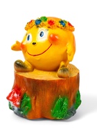 Садовая фигура из гипса «Колобок с венком», 45×35×35 см - Фото 9