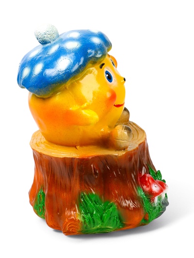 Садовая фигура из гипса «Кругляш в кепке», 46×35×35 см