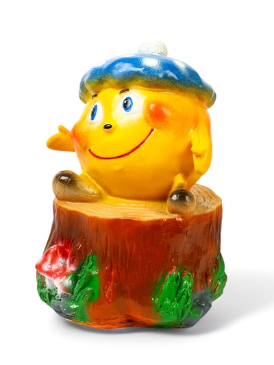 Садовая фигура из гипса «Кругляш в кепке», 46×35×35 см