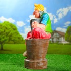 Садовая фигура из полистоуна «Баба-яга с гармонью», 80×35×55 см 4379246 - фото 319878539