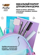 Маркер перманентный, BIC "Marking Fine", узел 1.1 мм, черный - Фото 6