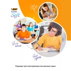 Ручка шариковая, чернила синие, BIC Cristal Soft, узел 1.2 мм, мягкое экономичное широкое письмо, прозрачный тонированный корпус - Фото 7