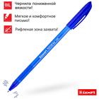 Ручка шариковая Luxor Focus Icy, узел 1.0 мм, синий стержень - Фото 2