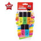 Набор маркеров-текстовыделителей 5 цветов, 1-4.5 мм, Luxor Eyeliter, блистер - Фото 1