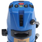 Уровень лазерный ТУНДРА, самовыравнивающийся, подставка, 2 луча, очки, зарядка, кейс - Фото 3