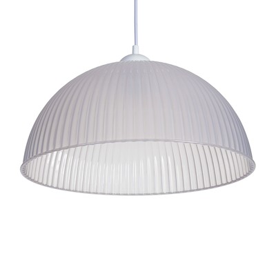 Светильник подвесной BayerLux «Волна», E27 15 Вт, прозрачный, 40×40×18 (+60) см