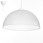 Светильник подвесной BayerLux «Волна», E27 15 Вт, прозрачный, 40×40×18 (+60) см - Фото 5