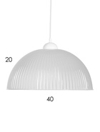 Светильник подвесной BayerLux «Волна», E27 15 Вт, прозрачный, 40×40×18 (+60) см - Фото 6