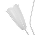 Торшер напольный BayerLux «Инесса», 3×15 Вт, Е27, белый, 39×28×143 см - Фото 4