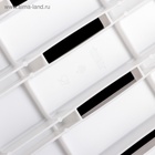 Полка - сиденье на ванну IDEA, пластик, до 80 кг, 30×68×7 см, белая - фото 67923928