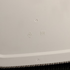 Корзина бельевая с крышкой «Вязание», 55 л, 45×36×57 см, цвет белый ротанг - фото 9761189