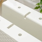 Кашпо на перила IDEA «Ротанг», 12 л, пластик, бежевое - Фото 5