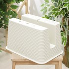 Кашпо на перила IDEA «Ротанг», 12 л, пластик, бежевое - Фото 6