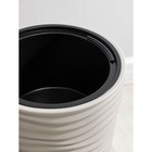 Кашпо для цветов со вставкой IDEA «Дюна», пластик, 42 л (8 л), кремовый - Фото 3