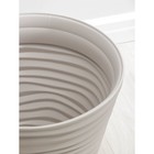 Кашпо для цветов IDEA «Дюна», 50 л, пластик, бежевое - Фото 3