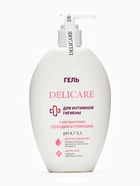Гель для интимной гигиены Delicare с экстрактами корня солодки и ромашки, 270 мл - Фото 4