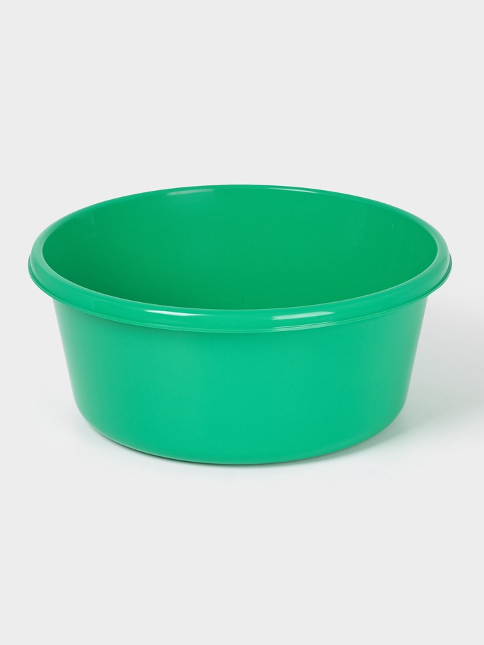 Таз круглый хозяйственный, 6 л, МИКС - Фото 1