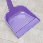 Совок для мусора с ручкой СибПолимер, пластик, 30×23×24 см, МИКС - Фото 2