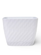 Горшок для цветов с поддоном СибПолимер «Классика», 15 л, пластиковый, белый - Фото 2