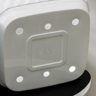 Горшок для цветов с поддоном СибПолимер «Классика», 15 л, пластиковый, белый - Фото 5