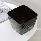 Горшок для цветов с поддоном «Классика», 4,5 л, шоколадный - Фото 2