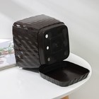 Горшок для цветов с поддоном «Классика», 4,5 л, шоколадный - Фото 3