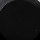 Горшок для цветов с поддоном СибПолимер «Дуэт», 1.5 л, пластиковый, чёрно-белый - Фото 5