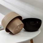 Горшок для цветов с поддоном «СибПолимер. Дуэт», 2.5 л, пластиковый, цвет шоколадный / кофе с молоком - Фото 4