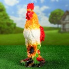 Садовая фигура "Петух малый с подсолнухом" МИКС - Фото 5