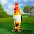 Садовая фигура "Петух малый с подсолнухом" МИКС - Фото 2