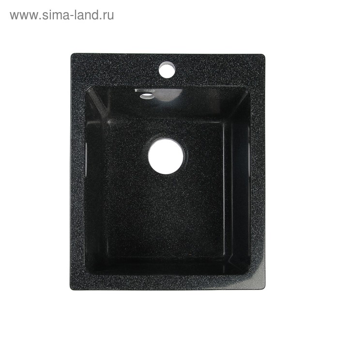 

Мойка кухонная из камня MARRBAXX Линди Z8Q4, 425х500х195 мм, глянцевая, черная